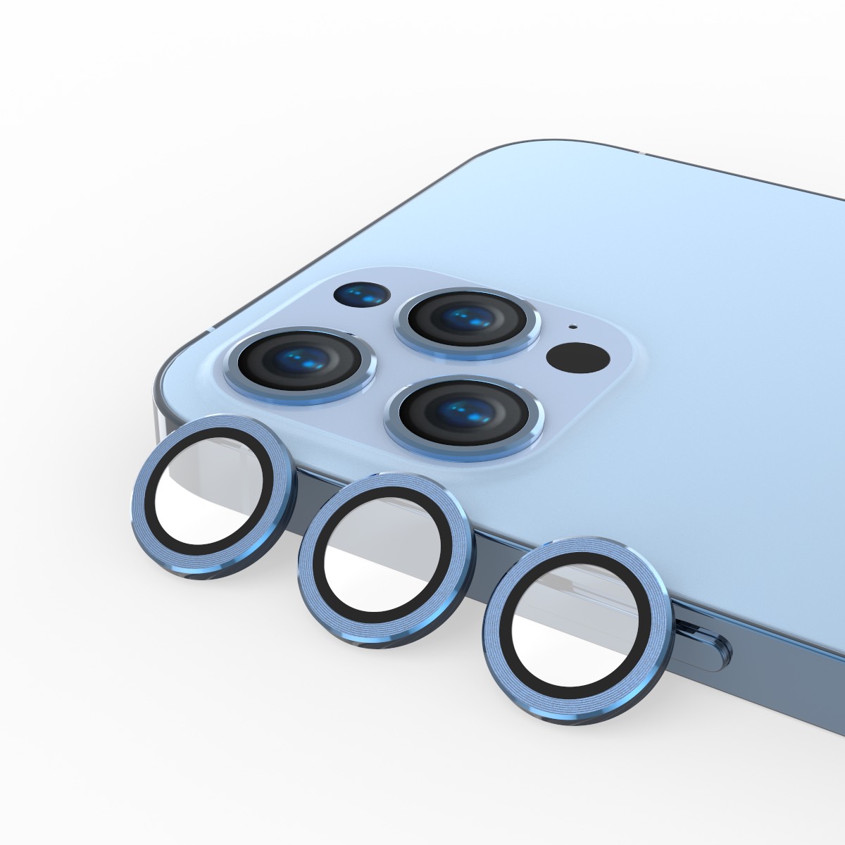 Dán vòng camera iPhone 13 Pro/ 13 Pro Max bảo vệ camera cao cấp