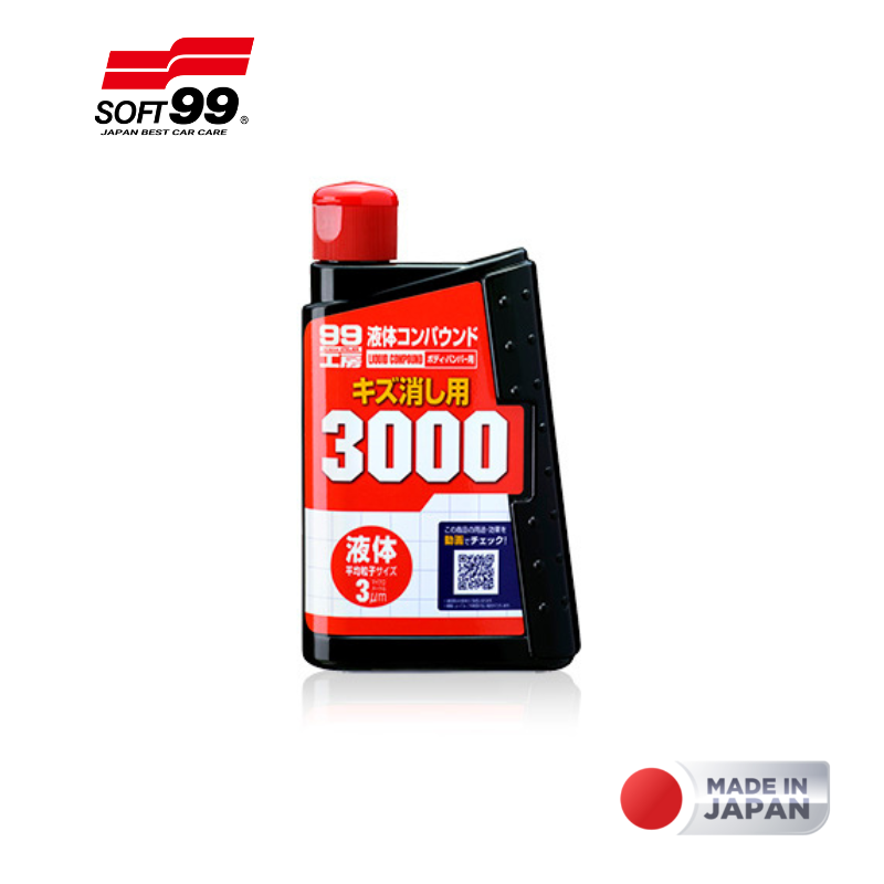 Dung dịch lấp mờ vết xước b-144 liquid compound #3000 soft99 | japan