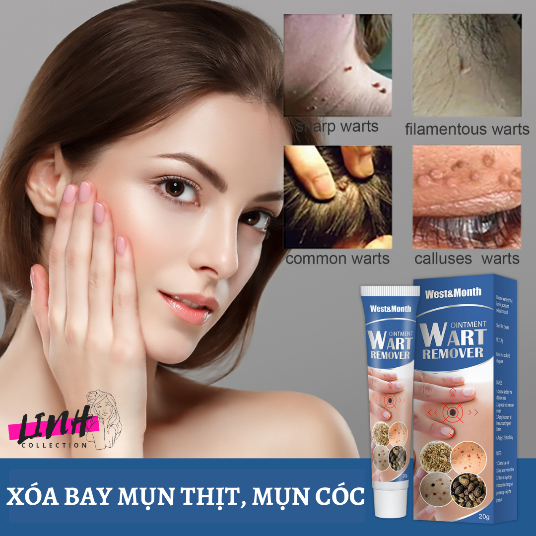 Mụn cóc, mụn thịt,mụn cơm,mụn ruồi trâu remove every warts chính hãng