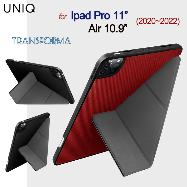 Bao da cho ipad pro 11" & ipad air 10.9" transforma - chính hãng uniq