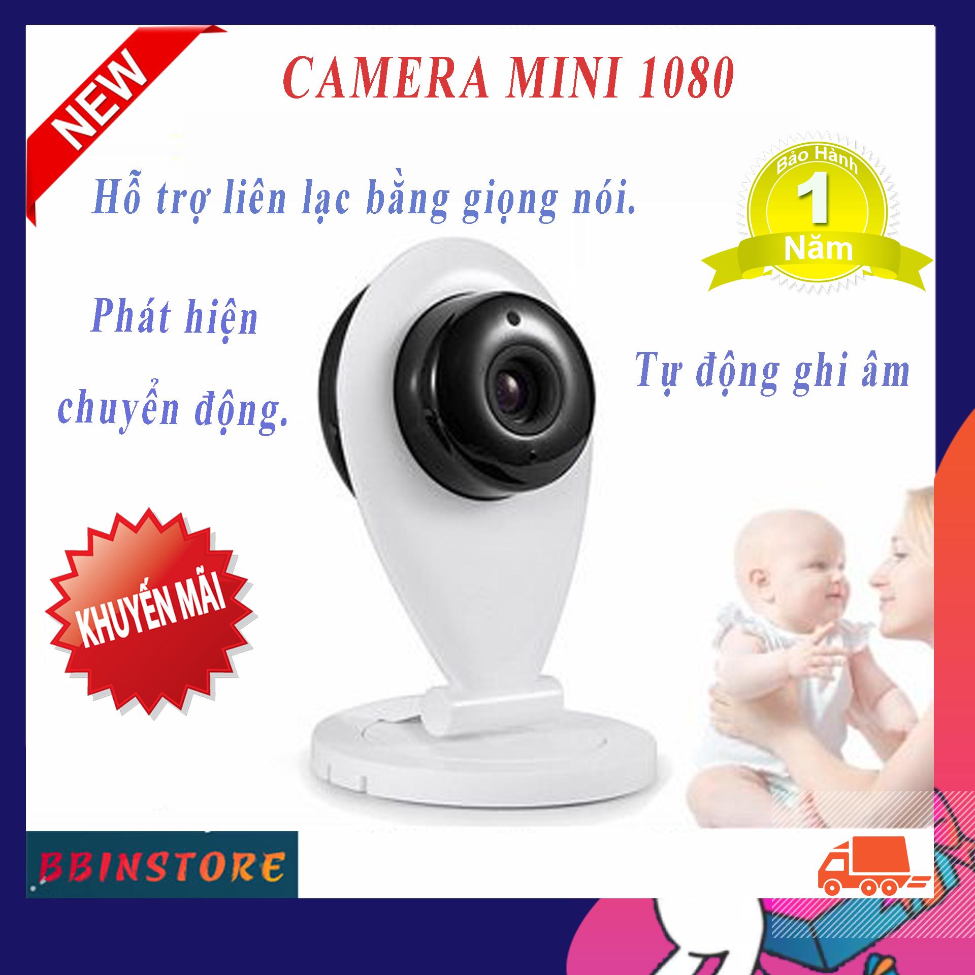 Camera Mini 1080 Có Wifi Full HD 1080 - Quay Phim, Ghi Âm, Nhỏ Gọn Không Bị Phát Hiện - Camera Giám Sát, Thiết bị giám sát ghi hình - Bảo hành bởi BBINSTORE.
