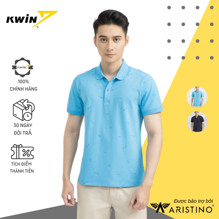 Áo Polo Nam Cao Cấp Kwin - Áo Thun Nam Có Cổ Tay Ngắn Chất Cotton Đủ Màu - KPS018S1