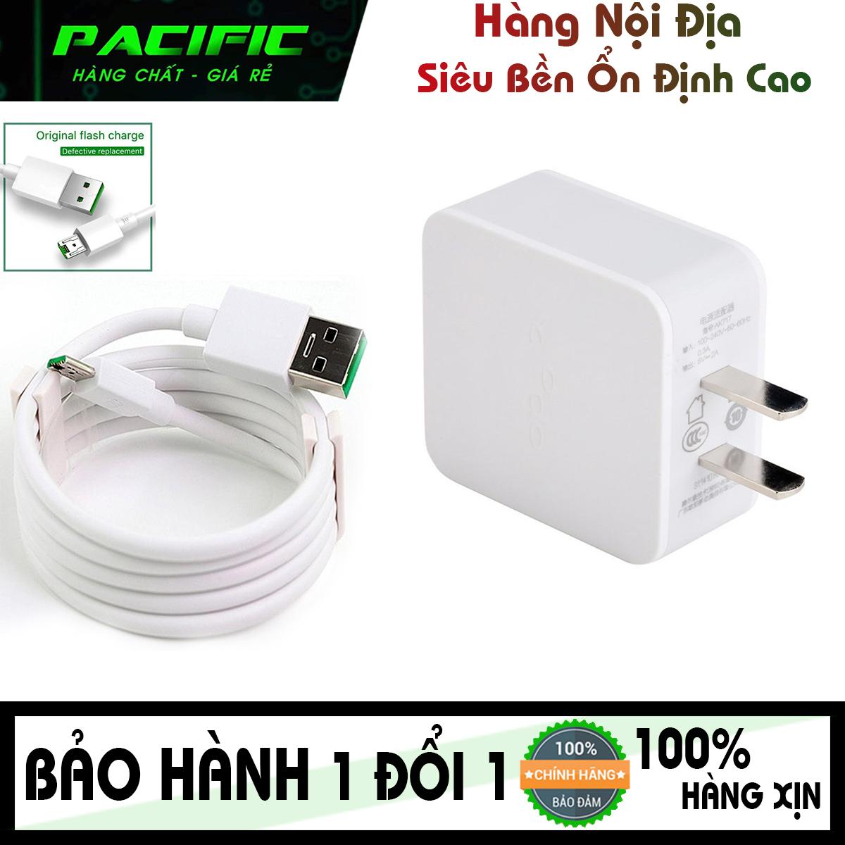 Bộ Sạc Nhanh OPPO F9 MicroUSB 2020 NEW - Tặng Que Chọc Sim Pacific