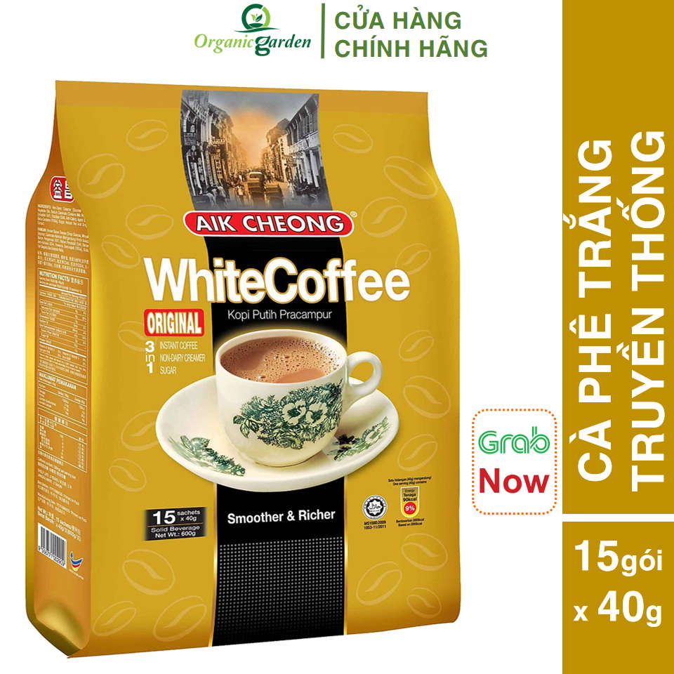 Cà Phê Trắng Truyền Thống 3 Trong 1 Aik Cheong Malaysia - White Coffee 15