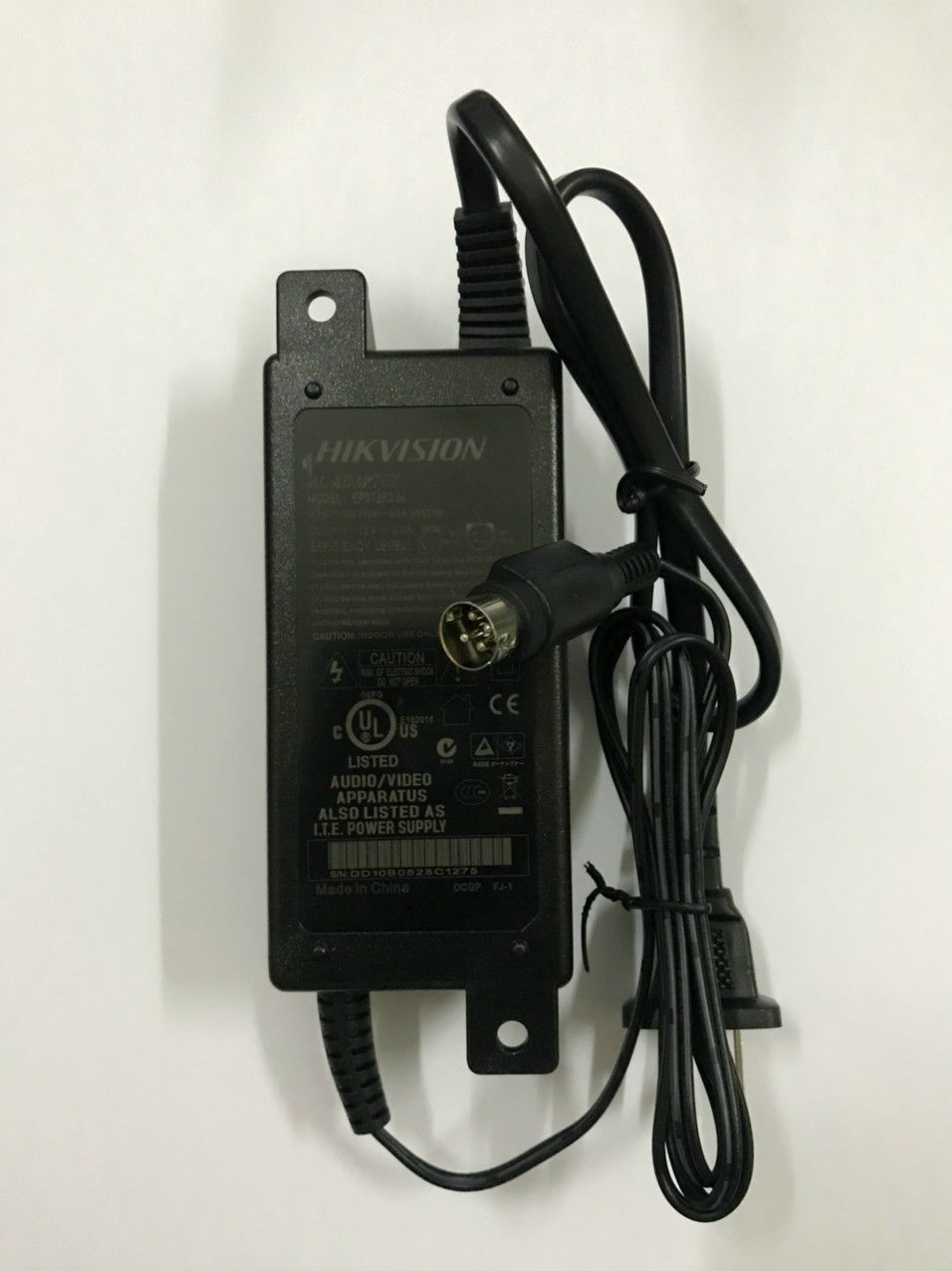 Nguồn đầu ghi hình camera Hikvision chân 4 pin