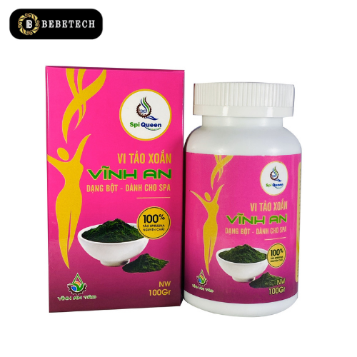 Tảo bột vĩnh an - vi tảo xoắn cấy nano. lọ 100gr