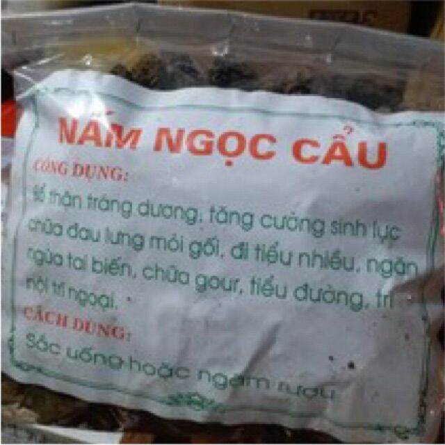 500gr nấm ngọc cẩu rừng khô nguyên chất cho người yếu sinh lý.