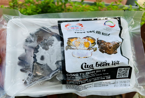 Cua biển lột SH 79