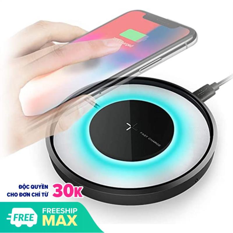 Hcm] bộ đế sạc không dây nillkin magic disk 4 chuẩn qi đế tròn để bàn cao cấp hỗ trợ sạc nhanh lên đến 12w