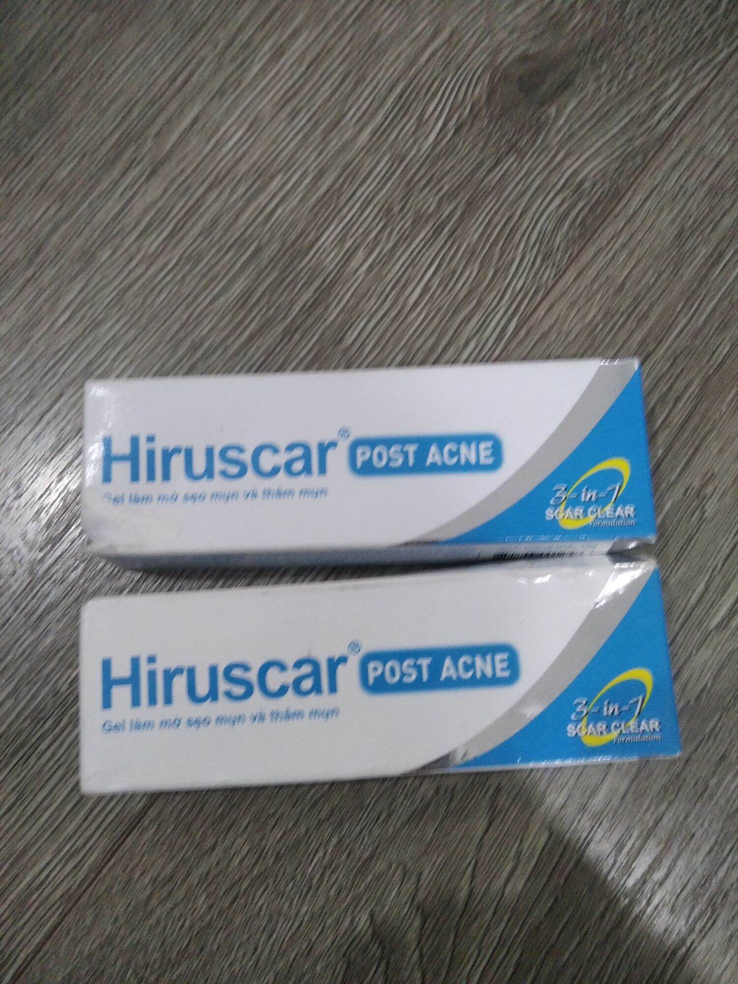 Gel mờ thâm và sẹo mụn Hiruscar 10g