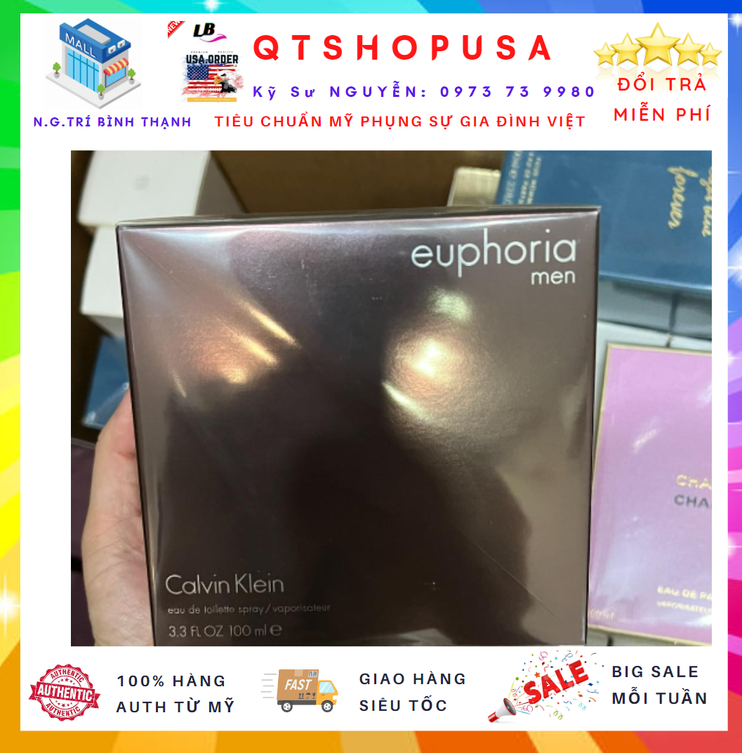 Nước Hoa Nam C.K Euphoria Men chính hãng