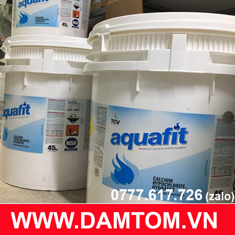 Clorine ấn độ - 5kg chlorine aquafit - 5kg hóa chất clorine ấn độ xử lý nước bể bơi