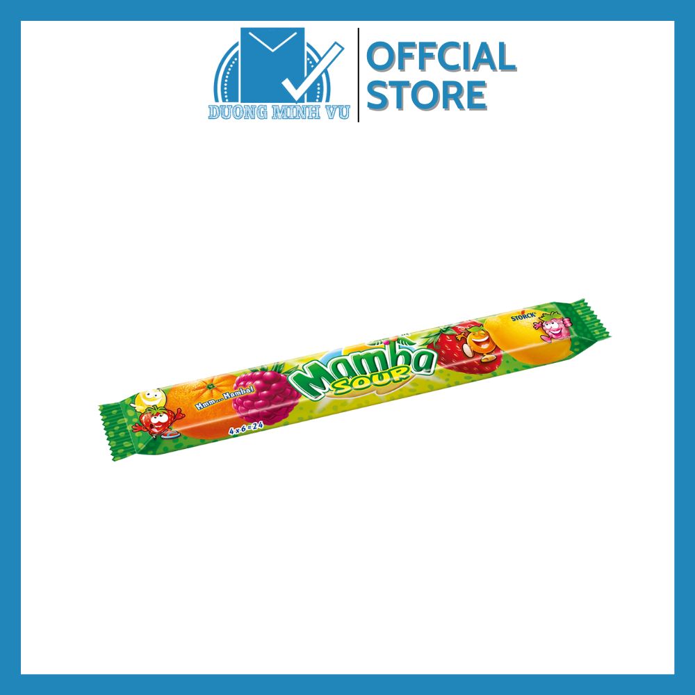 Kẹo mềm trái cây Mamba Sour 106g