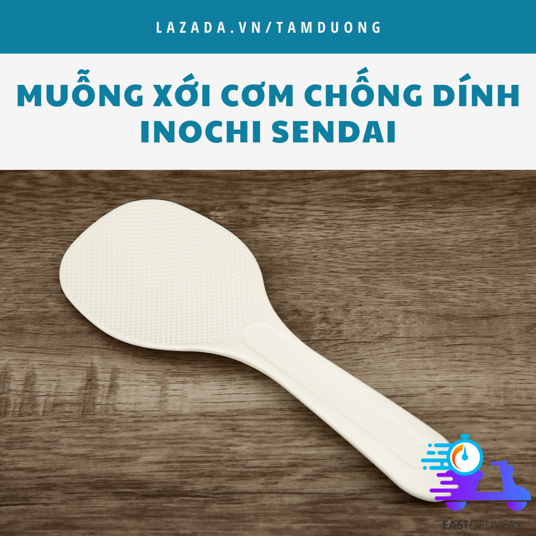 Muỗng xới cơm chống dính Inochi