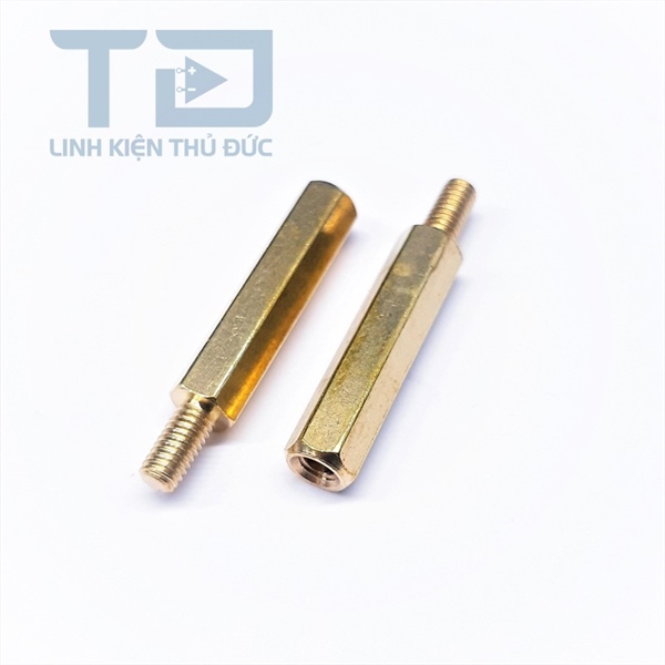 Trụ đồng hex-m3 đực-cái dài 20mm