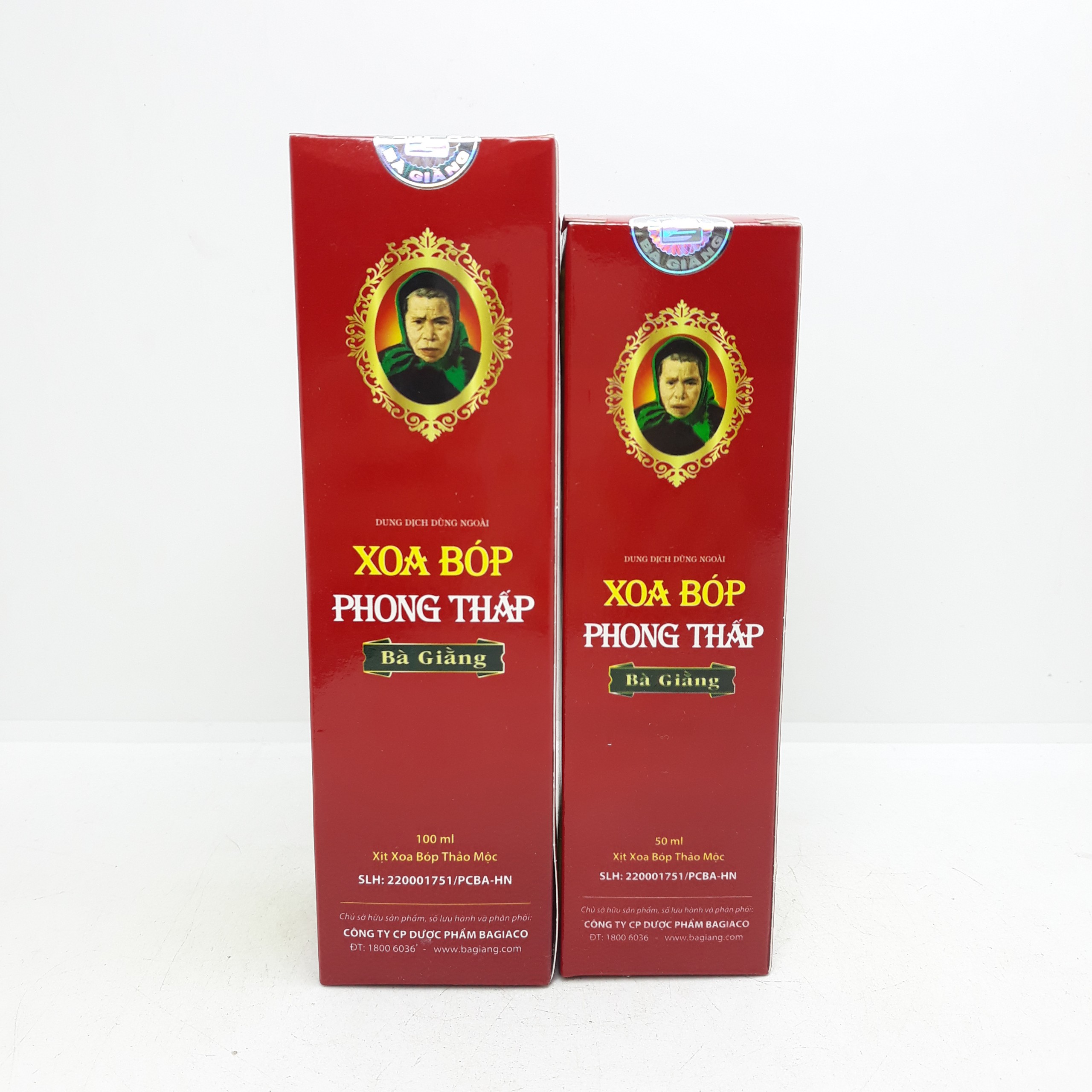 Xoa bóp phong thấp bà giằng - chai xịt 100ml