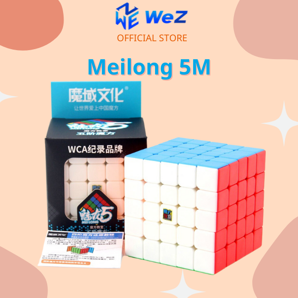 Rubik 5x5 Moyu Meilong Stickerless - Khối Lập Phương 5 Tầng Moyu - Wez Toys