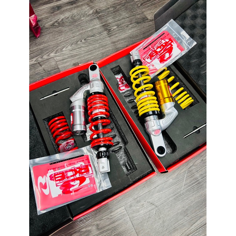 Phuộc RCB cho Vario - Click - Vison “ mẫu  VS 1 tăng chỉnh, tặng loxo “