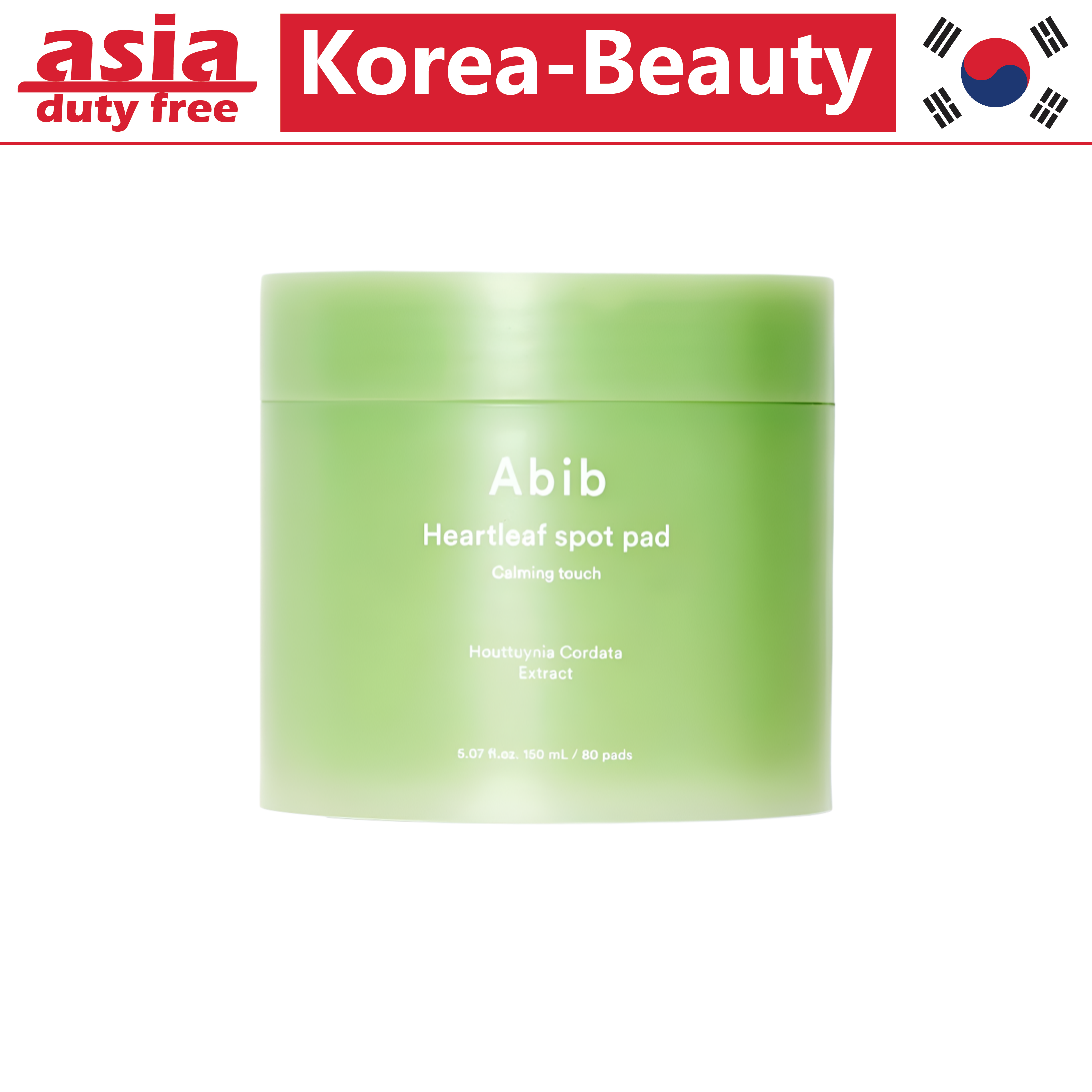 Abib heartleaf tại chỗ pad làm dịu cảm ứng 80 miếng 5.07 FL. Oz. | Hàn Quốc mụn trứng cá nhẹ nhàng Toner Pads cho khuôn mặt, làm sạch, dùng một lần, tẩy tế bào chết, chăm sóc da