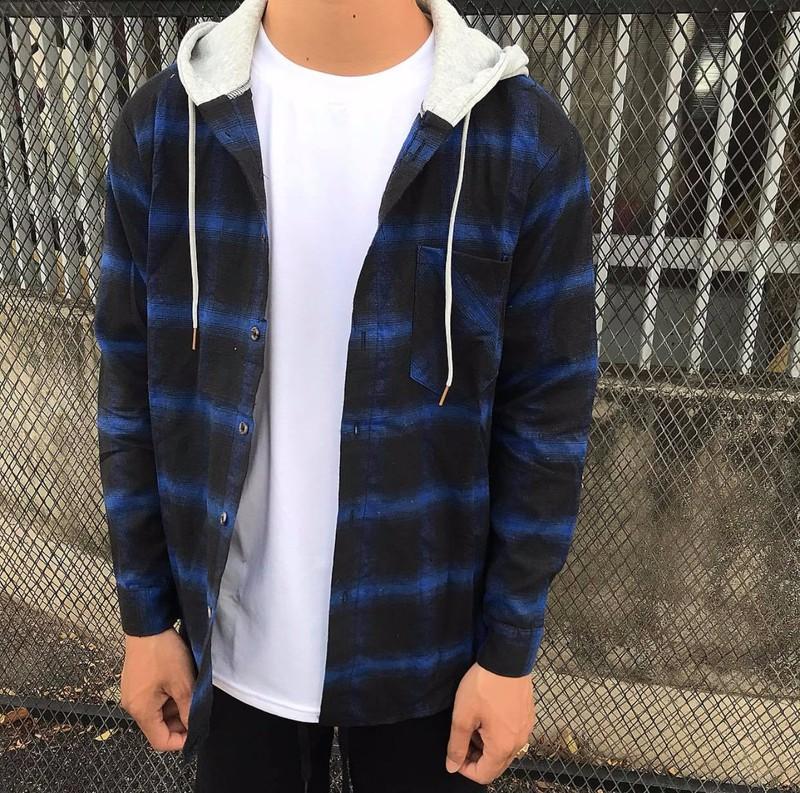 Flannel with Hat - Caro Shirt with Hat - Ca ro Shirts