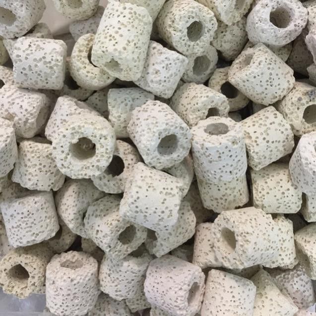 [Hoàn Tiền 10%][HCM] sứ lọc nước bể cá 1kg-VẬT LIỆU LỌC HỒ CÁ