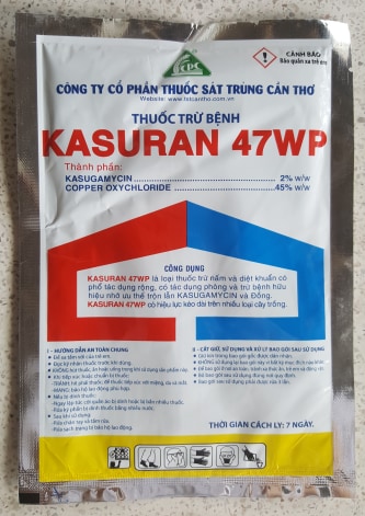 Thuốc trừ bệnh kasuran 47wp - gói 100g