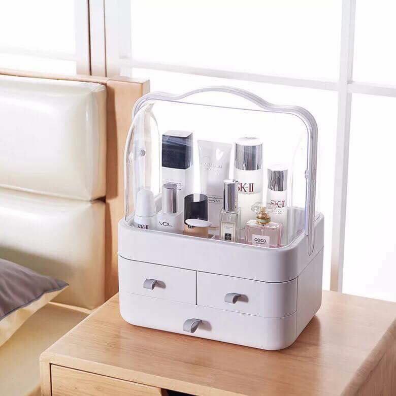 Hộp đựng mỹ phẩm có nắp đậy