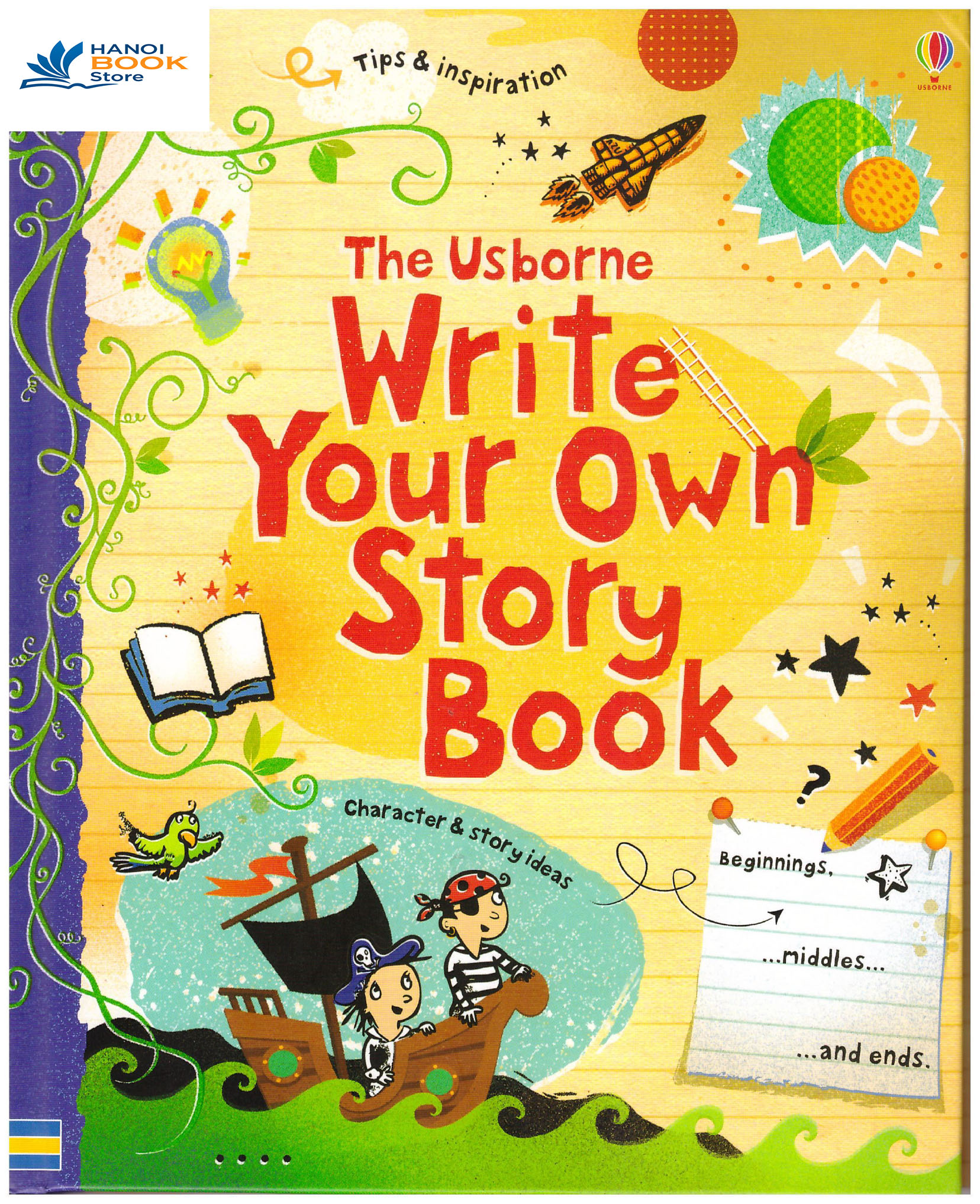 The usborne write your own story book
