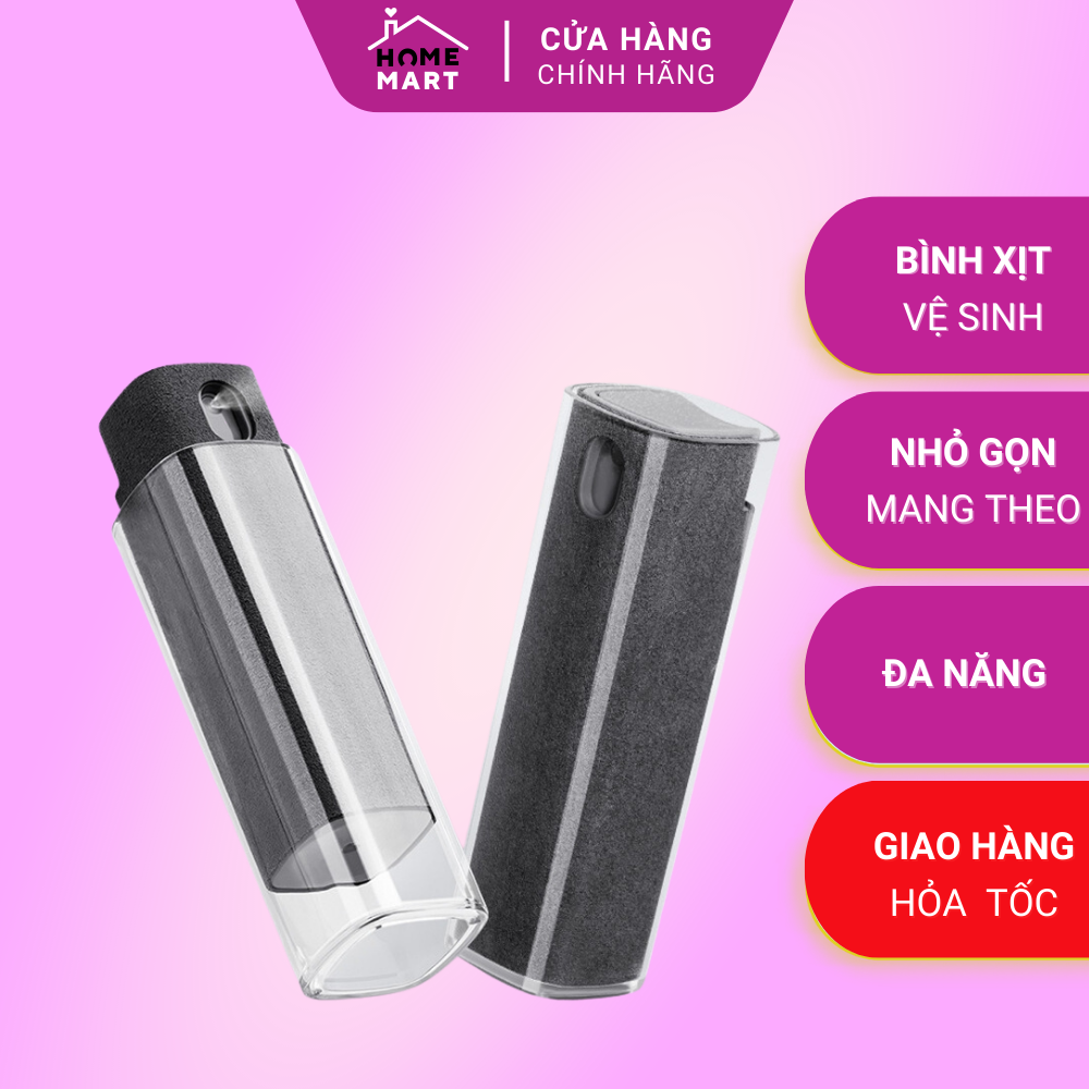 Bình xịt vệ sinh làm sạch màn hình điện thoại - máy tính bảng - laptop, chống bám bụi bẩn