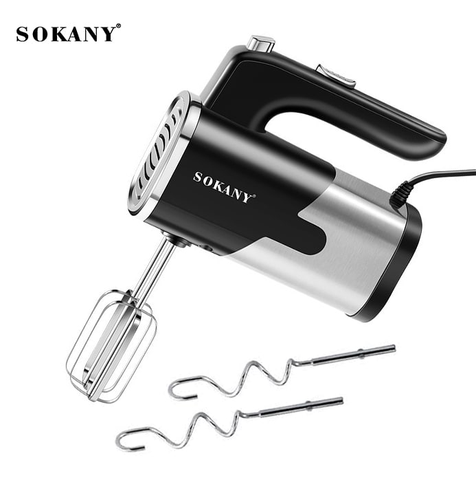 Máy đánh trứng cầm tay SOKANY - SK6621 hàng cao cấp siêu bền với 5 tốc độ, công suất 800W [ BẢO HÀNH 12 THÁNG - 1 ĐỔI 1 TRONG 7 NGÀY ]