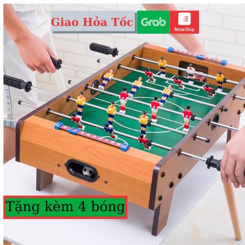 [Mã LIFE1003NW giảm 10 đơn 200K] Bàn bi lắc/ banh lắc bóng đá Cỡ Lớn 6 tay cầm phù hợp cho bé và người lớn
