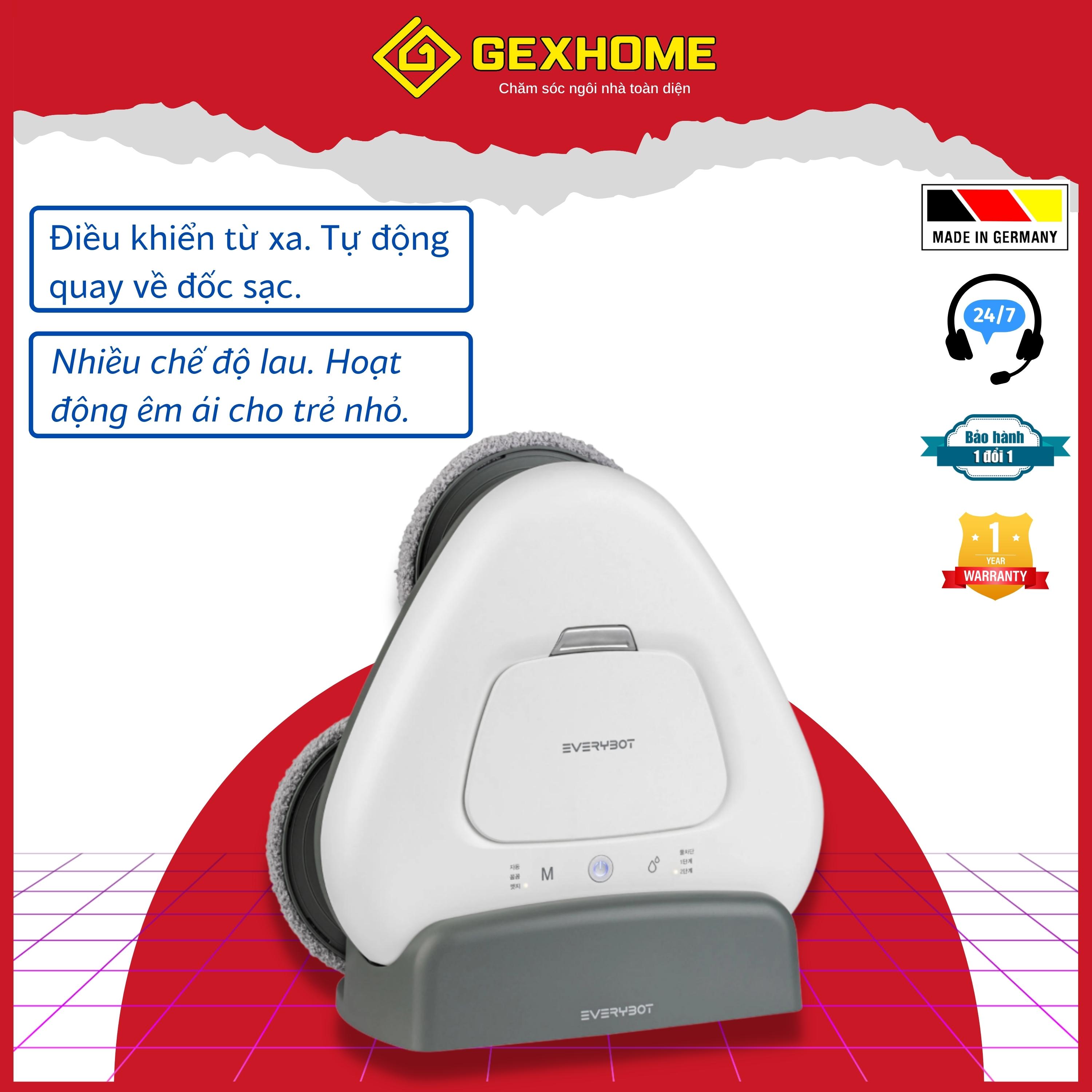 Robot lau nhà everybot three spin ts300. robot 3 chân lau, điều khiển từ xa