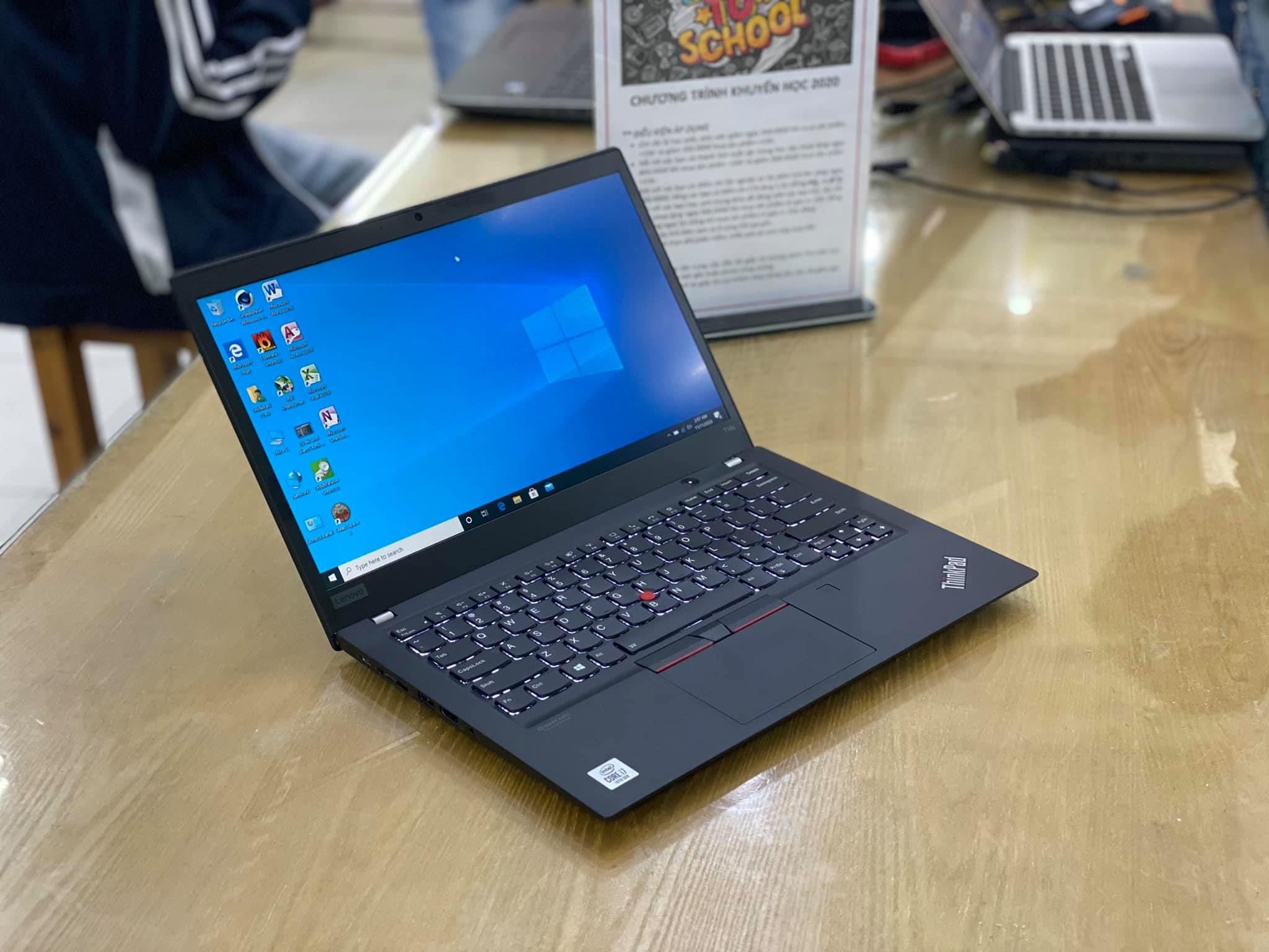 Lenovo ThinkPad T14S Core I7 10610U Ram 16g Ssd 512g 14Inch Ips