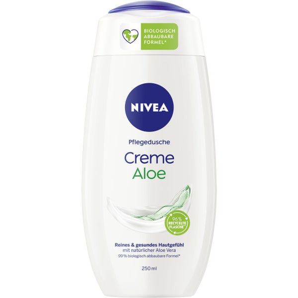 Sữa tắm nivea nha đam dưỡng da mềm mịn - nivea creme aloe , 250ml.