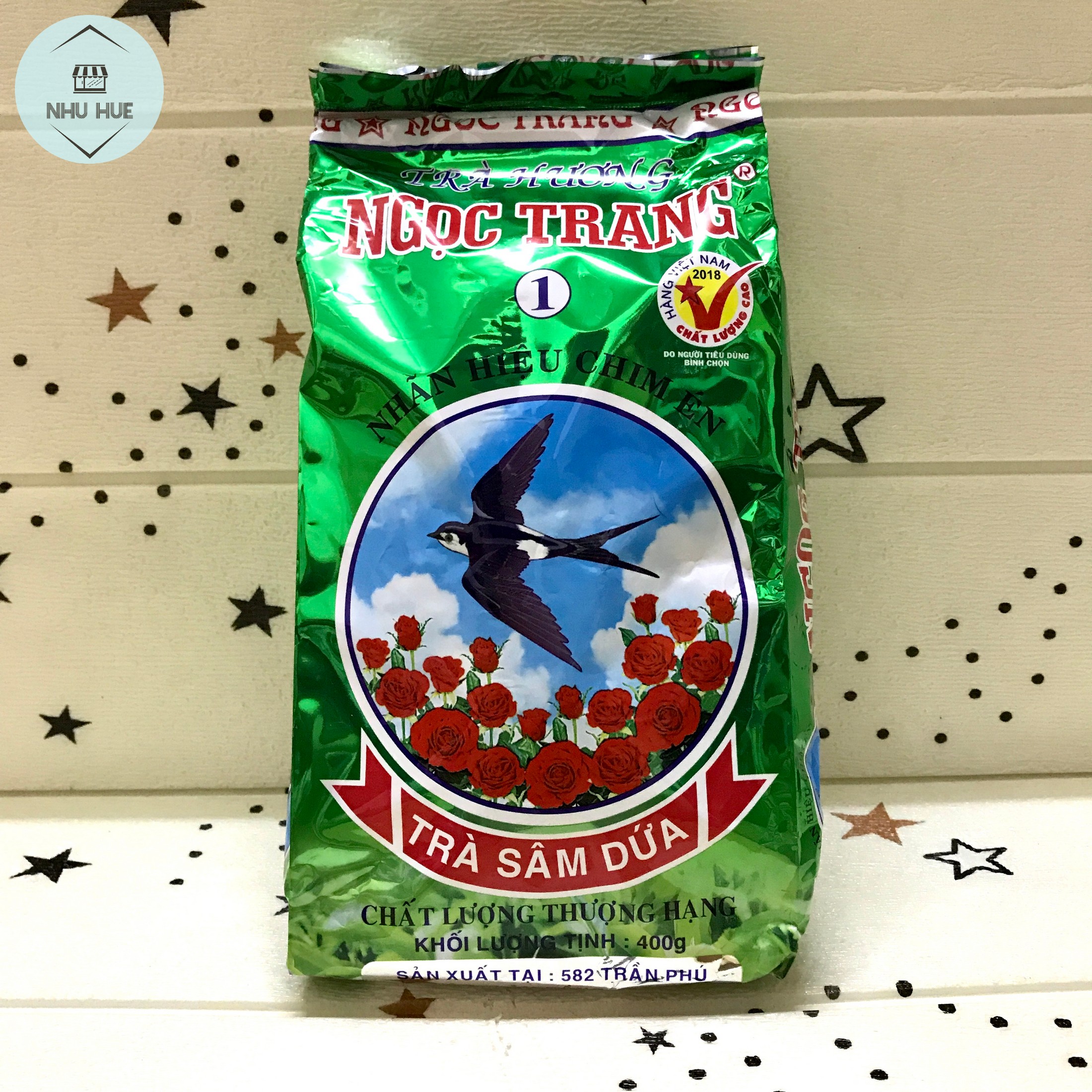 Trà ngọc trang hương sâm dứa - túi 400g