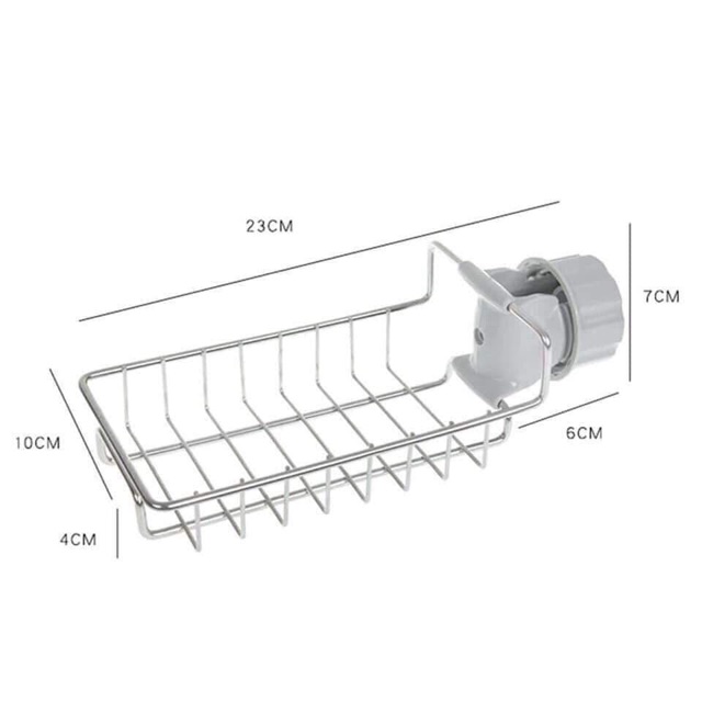 [HCM]GIÁ ĐỂ MIẾNG RỬA CHÉN BẰNG INOX - KỆ INOX 304 KHÔNG GỈ ĐỰNG LƯỚI RỬA BÁT CỌ XOONG BÀN CHẢI XÀ BÔNG TREO VÒI NƯỚC BỒN RỬA BÁT- KỆ INOX 304 KHÔNG GỈ ĐỰNG LƯỚI RỬA BÁT CỌ XOONG BÀN CHẢI XÀ BÔNG TREO VÒI NƯỚC BỒN RỬA BÁT