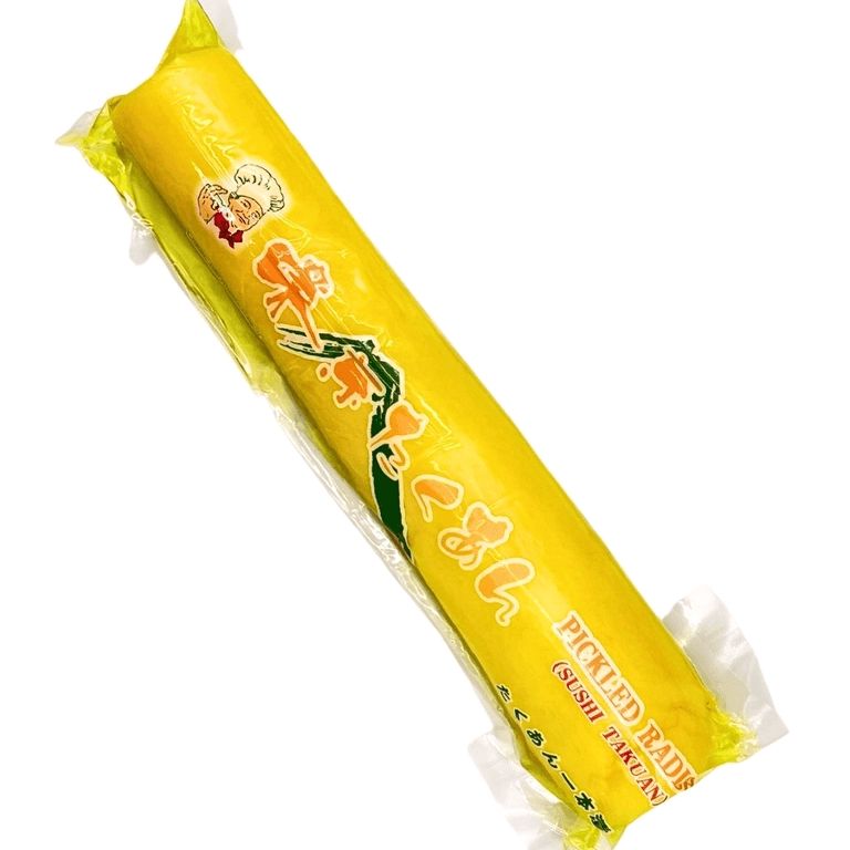 Củ Cải Vàng Muối Nguyên Cây (Pickled Radish Takuwan) Gói 500G