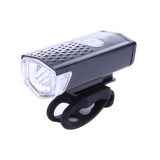 【Crystalawaking】 Đèn LED CREE Xe Đạp 300LM Đèn Trước Xe Đạp Sạc USB-Quốc Tế