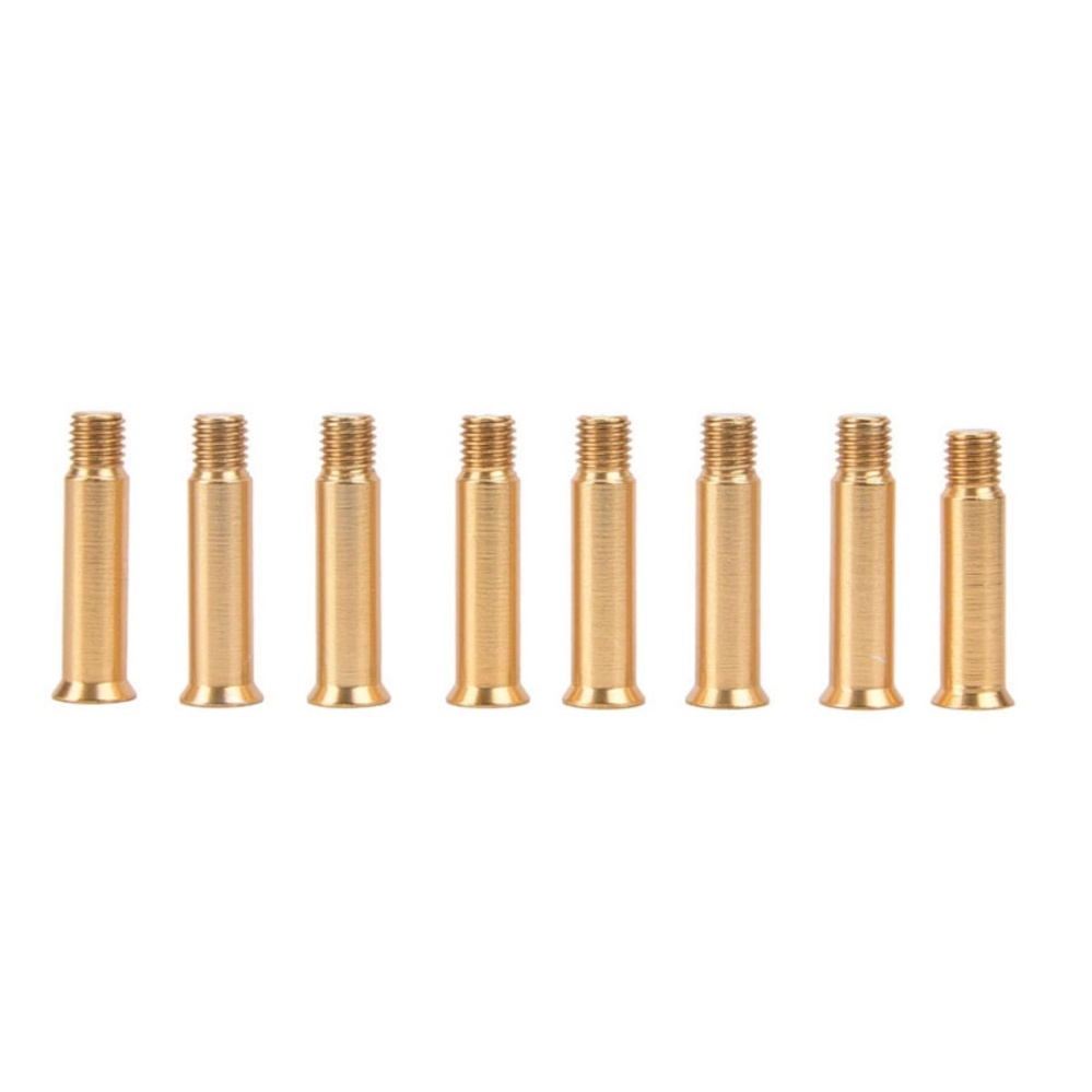 8pcs Aluminum Roller Skate Shoes Single Face Spikes Nail Screws
34mm Gold - intl