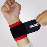Băng cổ tay nâng tạ (1 băng quấn RED), quấn cổ tay tập GYM, tâp thể hình ma sát tốt, chống trơn trượt chất liệu cao cấp