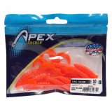 Bộ 10 mồi giun giả Grub đuôi cong Apex dài 7.62 cm