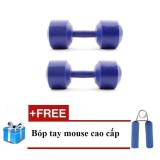 Bộ 2 tạ tay vn 3kg + tặng bóp tay mouse cao cấp