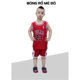 Bộ đồ bóng rổ trẻ em CPSports (Đỏ)