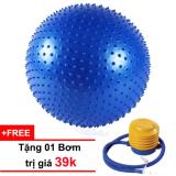 Bóng tập Yoga cao cấp 75cm gai + Tặng kèm 1 bơm trị giá 39k