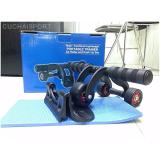 Con lăn tập bụng 3 bánh ab roller and push up bar