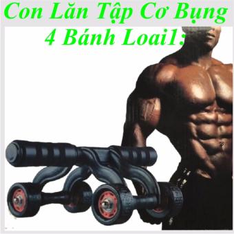 Con Lăn Tập Cơ Bụng 4 Bánh Loại Mới 2017  