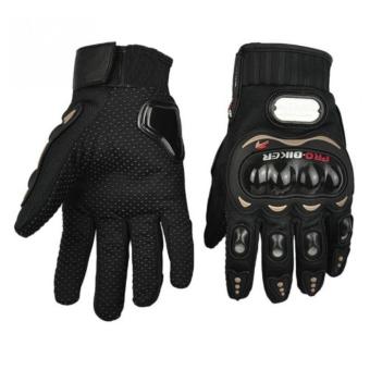 Găng tay bảo vệ tay full ngón màu đen nhiều size - GT101F  