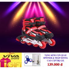 GIÀY PATIN CAO CẤP ( SIZE L ) - VIVA SPORT ( TẶNG CON QUAY SPINNER & THÁP EIFFEL CAO CẤP )