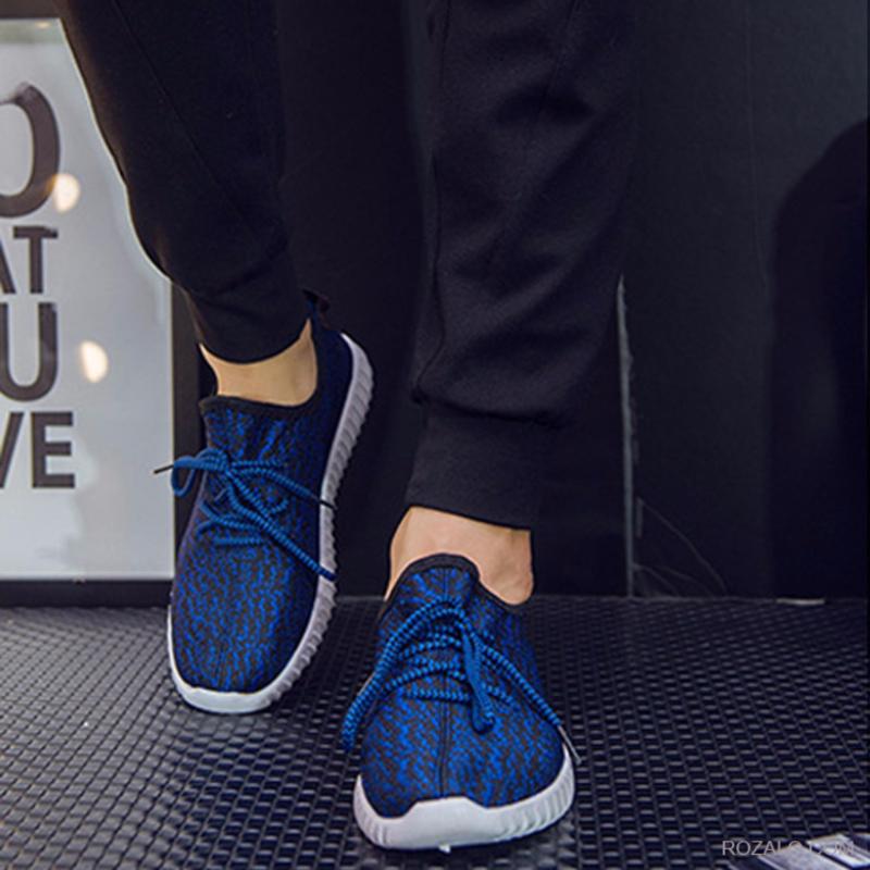 Giày thể thao nam siêu thoáng Sportmax SPM905626XSD - Xanh đen