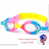 Kính bơi trẻ em shenyu kèm mũ bơi in hình ngộ nghĩnh_SY 4600-5